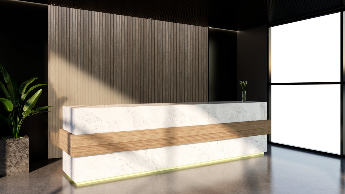 Smoked Ash Acoustic Panel 2800x600
