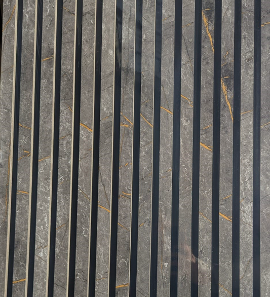 Premium Acoustic Wall Panels - Black & Gold Marble