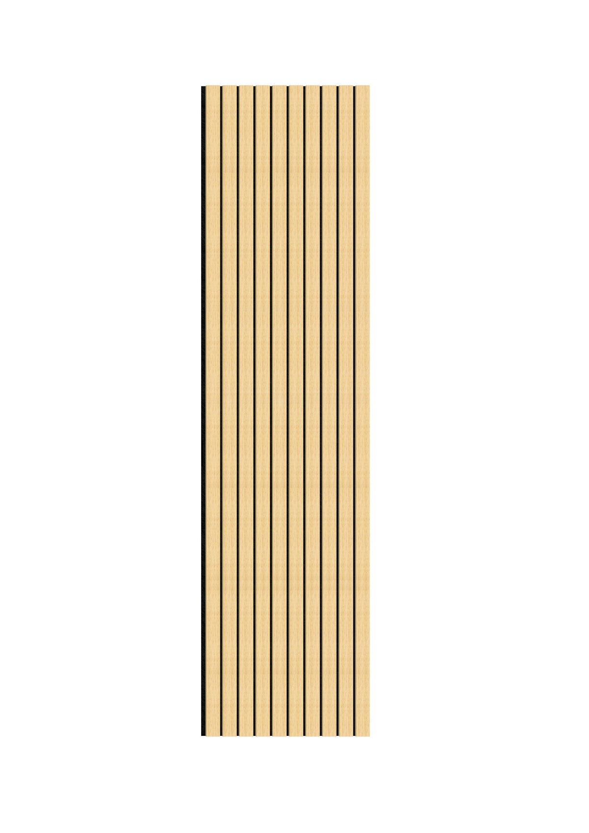 Acoustic Slat Wall Panels | Premium ExtraWide Slats | 300cm x 60cm | Oak