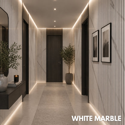 Premium Acoustic Slatted Wall Panel (Multiple Colours)