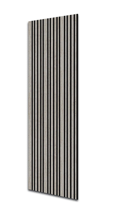 Acoustic Multi Width Panel - 240cm x 60cm (Light Grey)