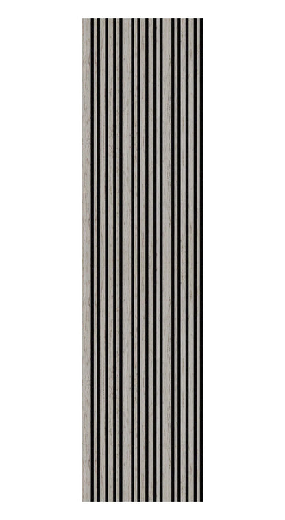 Acoustic Multi Width Panel - 240cm x 60cm (Light Grey)