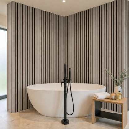 Seamless Bathroom Wall Panels - (1 Pack is 12 Pieces) (Wide Range of Colours)