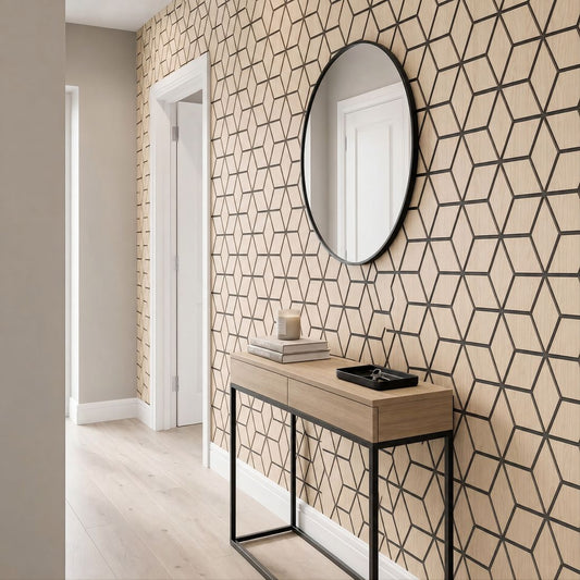 Premium Hexagon Acoustic Wall Panel 240cm x 60cm (Multiple Colours)