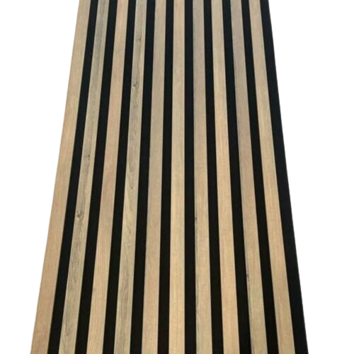 Acoustic Slat Wall Panels | Premium MDF | 244cm x 60cm | Ash Wood