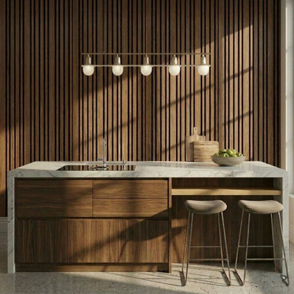 ACOUSTIC MULTI WIDTH PANEL- TEAK OAK