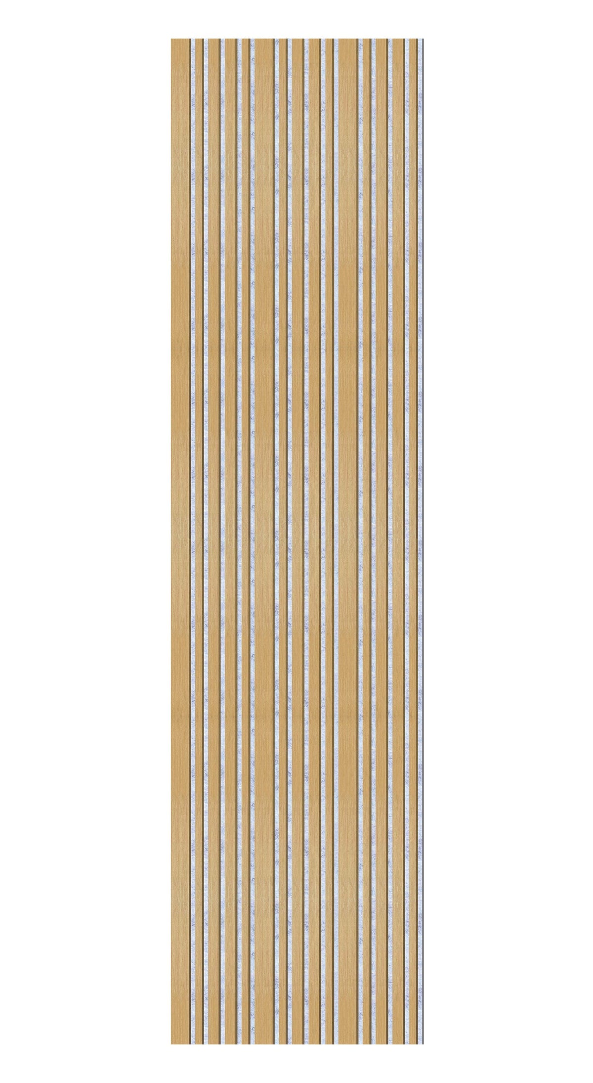 ACOUSTIC MULTI WIDTH PANEL- OAK + SILVER