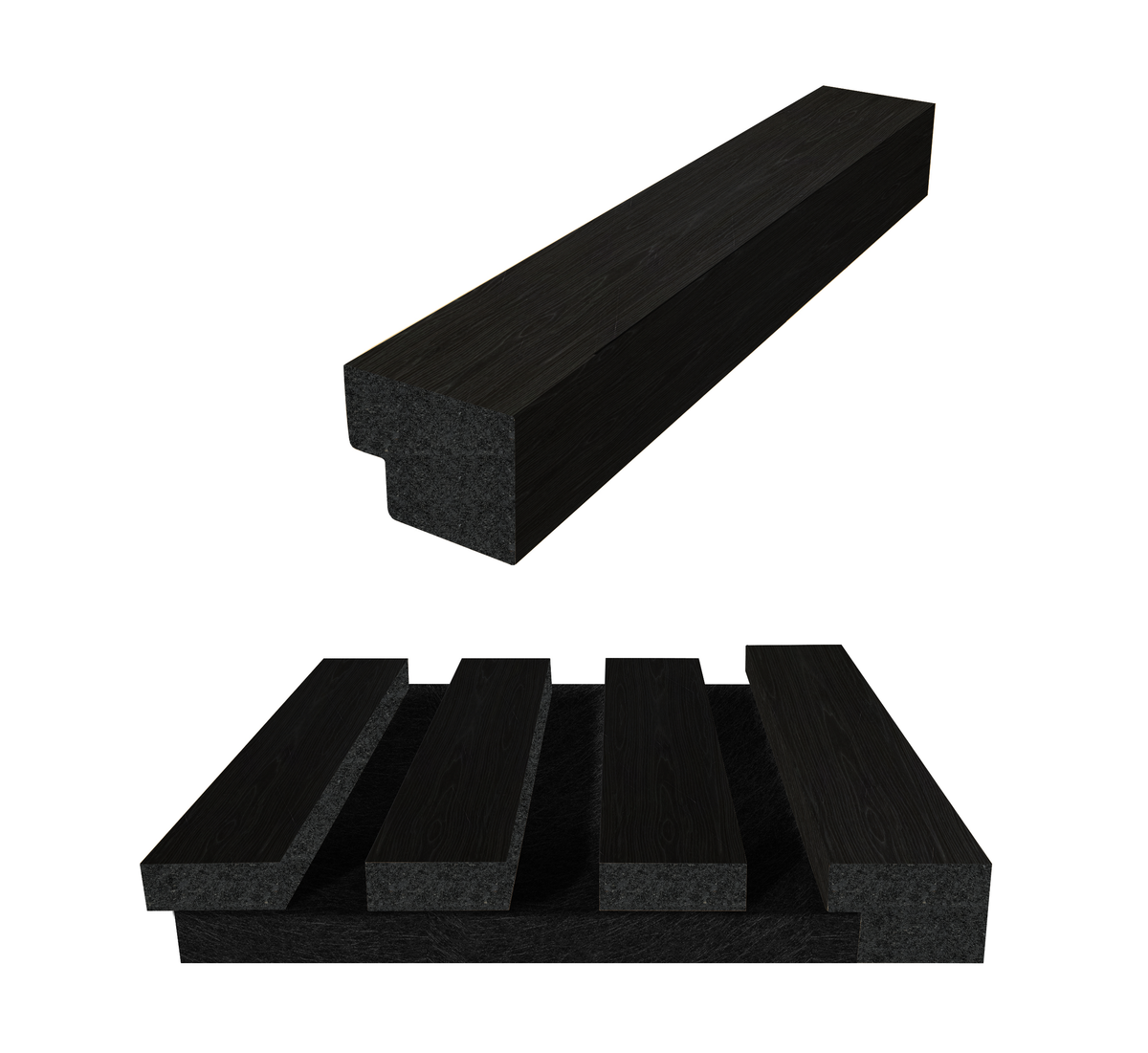 1 x Acoustic Panel Finishing End Trim ( Multiple Colours )