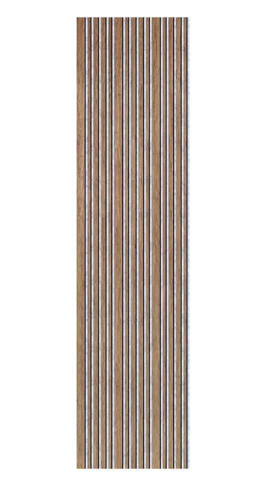 ACOUSTIC MULTI WIDTH PANEL- WALNUT + SILVER